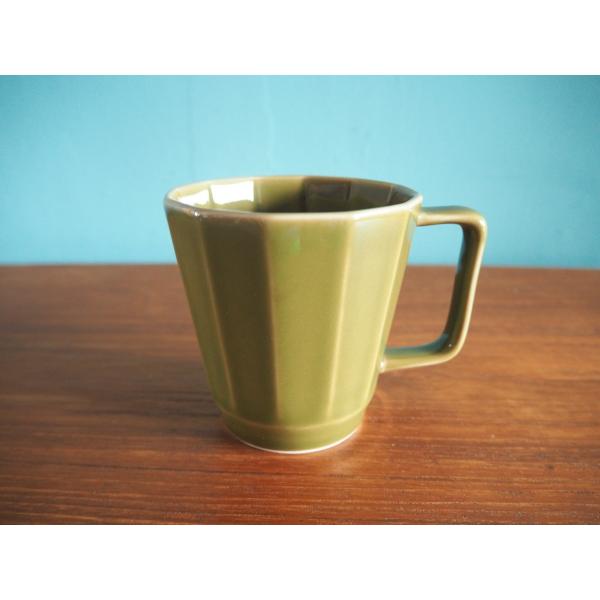 波佐見焼 おしゃれマグカップ ダークグリーン オリーブ色 深緑 軽い 使いやすい 釉薬の色がきれい 北欧風デザイン 重山陶器の面取マグシリーズ Buyee Buyee 日本の通販商品 オークションの代理入札 代理購入