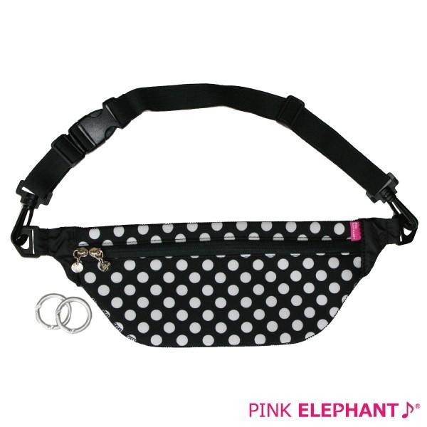 PINK ELEPHANT HIP BAGiqbvobOjJ[FBLKDOTiubNhbgjEFbgfނ̃EGXg|[`iobN |[` P[X@WMO@@}\@