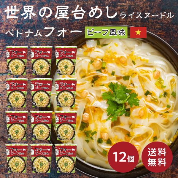 【世界の屋台めし ベトナム フォー（ビーフ風味）】世界のグルメを簡単に楽しめるようにアレンジした「世界の屋台めし」シリーズに、香辛料がかおる風味豊かなビーフ風味のスープのフォー 登場【フォーとは？】フォーはベトナム全土で食べられている米粉か...