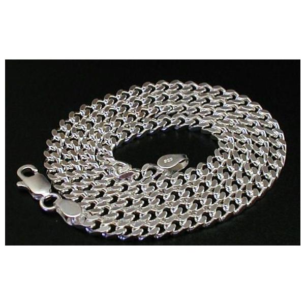 ネックレス メンズ 40cm 4.0mm シルバー925 喜平チェーン シルバー