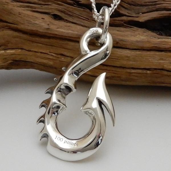 ネックレス メンズ シルバー925 どでかい 釣り針 ネックレス シルバーネックレス フィッシュフック ネックレス ハワイアンジュエリー 2 8mm太い喜平付 Buyee Buyee Japanese Proxy Service Buy From Japan Bot Online