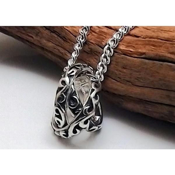 アラベスク 3連リングネックレス メンズネックレス シルバー925 トリプルリングペンダント シルバーネックレス シルバーリングネックレス 2 8mm 喜平ネックレス Buyee Buyee Japanese Proxy Service Buy From Japan Bot Online