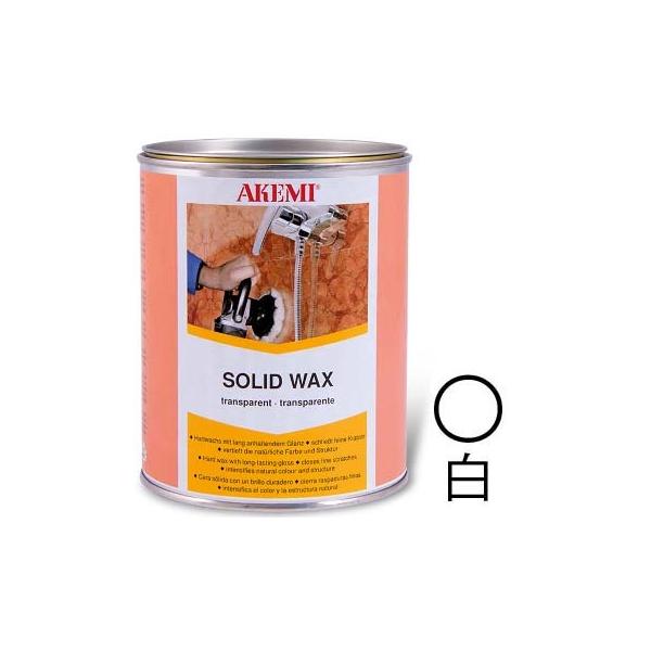アケミ石材用ソリッドワックス 白用 750ml