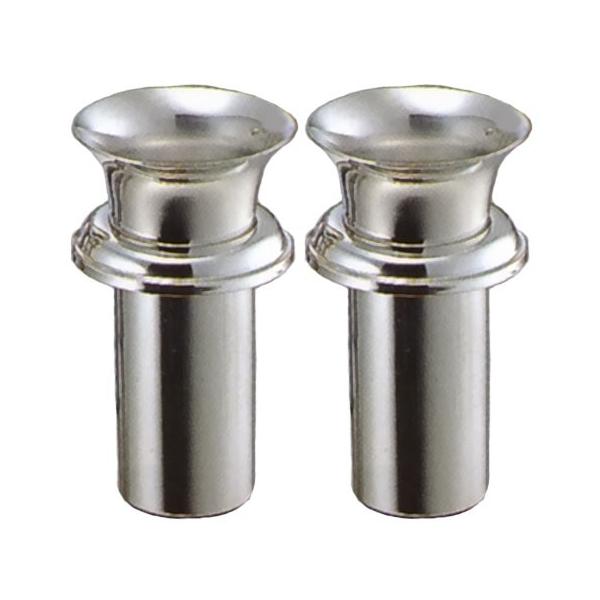 中入れツバ付ステンレス花立 58mm 小 (W-58小)