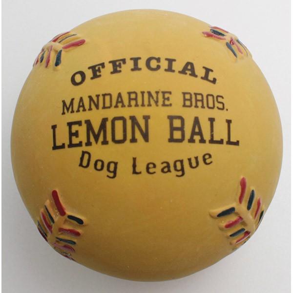 CHOCO マンダリンブラザーズ MANDARINE BROTHERS LATEX LEMON BALL TOY BROWN