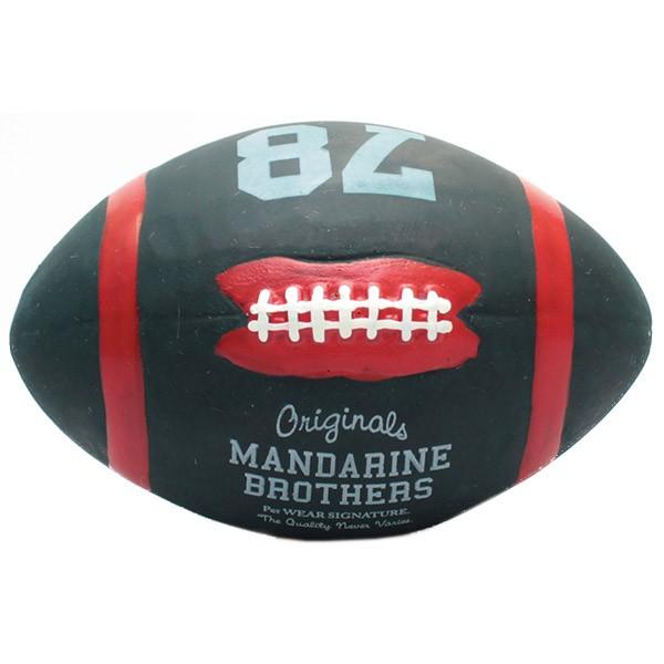 マンダリンブラザーズ Mandarine Brothers American Football Toy Navy 犬 おもちゃ ボール ラテックス アメリカンフットボール 小型犬 犬おもちゃsale W 1424 00 00 モコペット 通販 Yahoo ショッピング