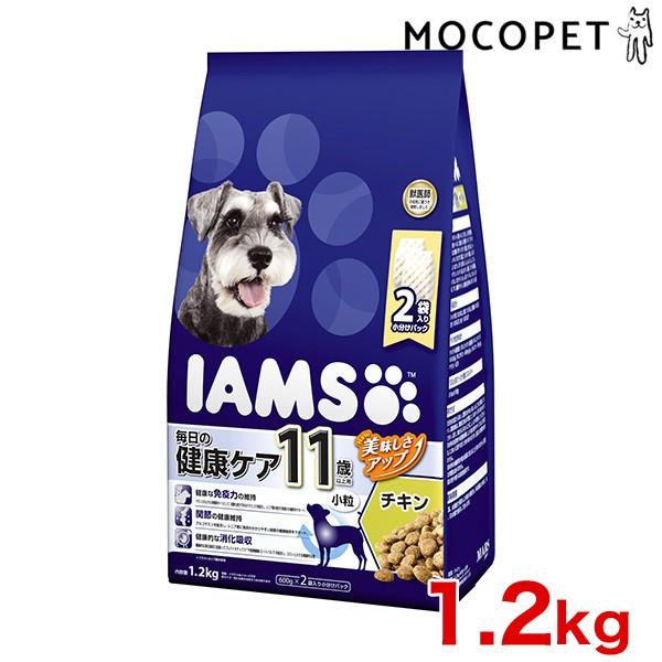 他サイト： [アイムス]IAMS 11歳以上用 毎日の健康ケア チキン 小粒 1.2kg 4902397842422 #w-150161-00-00/ 犬 ドッグフード ドライ 4902397842422の商品画像