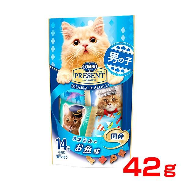 他サイト： コンボ プレゼント濃厚旨みのお魚味 42g(3g×14袋) 成猫 おやつ 4902112050620 #w-154165の商品画像