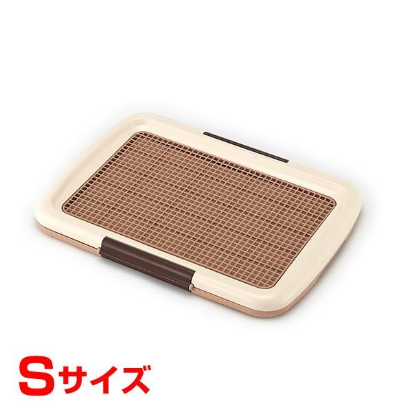 他サイト： ボンビアルコン しつけるトレー メッシュプラス Sサイズ アイボリー 犬用 トイレ用品 しつけ 4977082703029 #w-155912-00-00の商品画像
