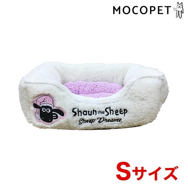 ひつじのショーン スクエアベッド Sサイズ パープル 猫 犬 W 1569 W 1569 00 00 モコペット 通販 Yahoo ショッピング
