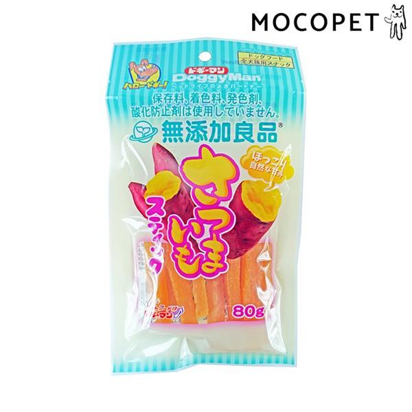 ドギーマン Doggyman 無添加良品 さつまいもスティック 80g 犬用 おやつ W 00 00 W 00 00 モコペット 通販 Yahoo ショッピング