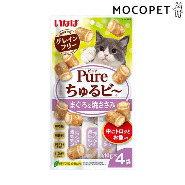 チャオちゅーる Pure ちゅるビ まぐろ 焼ささみ 10g 4袋 グロッサリーフード おやつ 成猫用 猫 W 00 00 Rc2104 W 00 00 モコペット 通販 Yahoo ショッピング