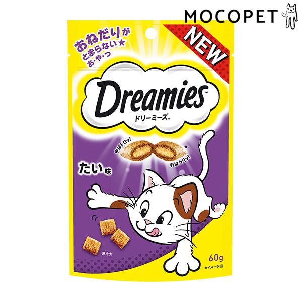 他サイト： [ドリーミーズ]Dreamies たい味 60g グロッサリーフード  おやつ 成猫用 犬  4902397865223 #w-168362-00-00の商品画像