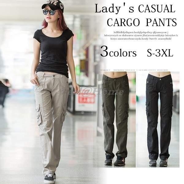 カーゴパンツ レディース ロング丈 ミリタリーパンツ ワークパンツ チノパン パンツ カジュアル ボトムス 大きいサイズあり Wllgzk1910 Feel Home 通販 Yahoo ショッピング