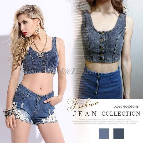 キャミソール デニム ミニ 重ね着 コーデ ノースリーブ レディース レイヤード キャミ ビスチェ Yhzynz184 Feel Home 通販 Yahoo ショッピング