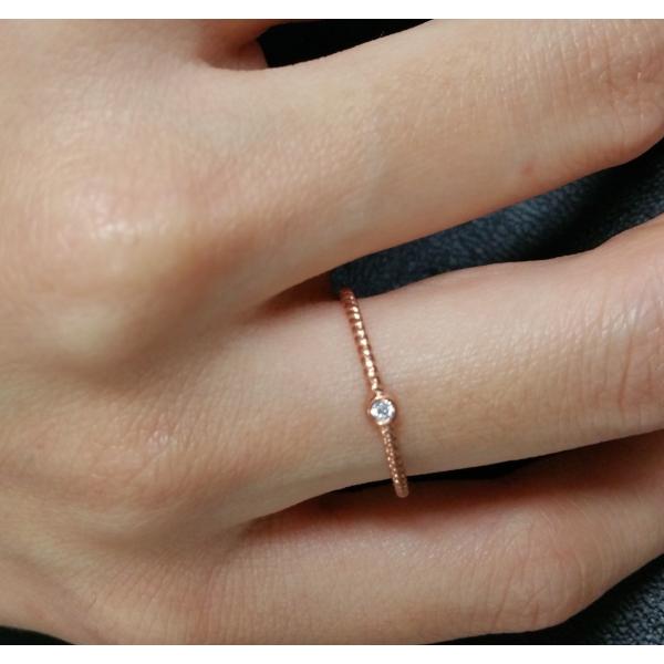 ピンキーリングk10イエローゴールドシンプルリング一粒ダイヤモンドリングツイスト指輪１号 ２０号ピンキーリング可愛い指輪 Buyee Buyee Japanese Proxy Service Buy From Japan Bot Online