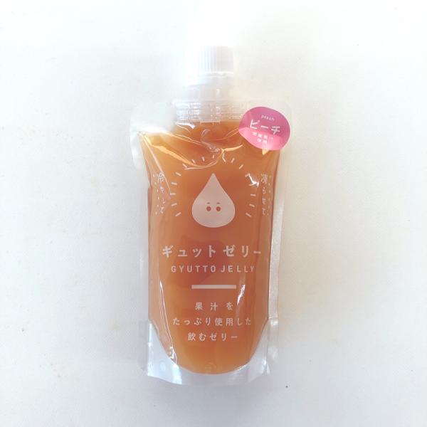 飲むピーチゼリー GYUTTO名称：飲むピーチゼリー種類別：清涼飲料水原材料名：ももピューレ（ストレート）（国内製造）、グラニュー糖添加物：ゲル化剤（増粘多糖類）、乳化剤内容量：１８０ml賞味期限：製造から１２０日以内保存方法：直射日光、高...