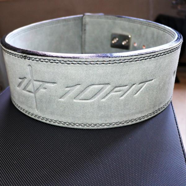 トレーニング・パワーベルト グレー スエード 10fit_te-113