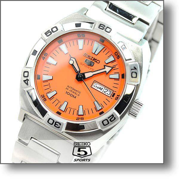 セイコー5 逆輸入モデル Seiko5 セイコーファイブ Seiko 100m防水 腕時計 メンズ 機械式 手巻き Srp2j1 5 好評