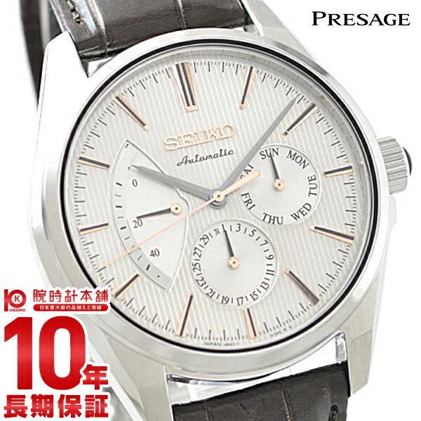セイコー プレサージュ 腕時計 メンズ 自動巻き メカニカル 機械式 Seiko Presage ゴールド 革ベルト Sarw033 腕時計本舗 通販 Yahoo ショッピング