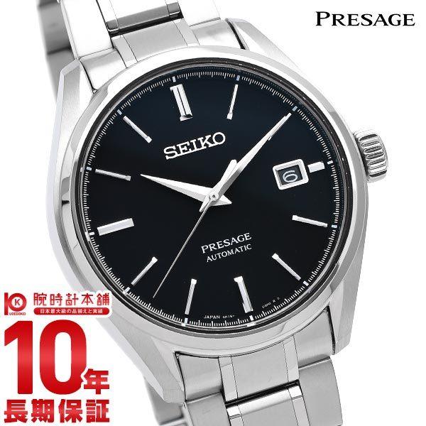 セイコー プレサージュ チタン 腕時計 メンズ 自動巻き メカニカル 機械式 Seiko Presage ブラック Sarx057 腕時計本舗 通販 Yahoo ショッピング