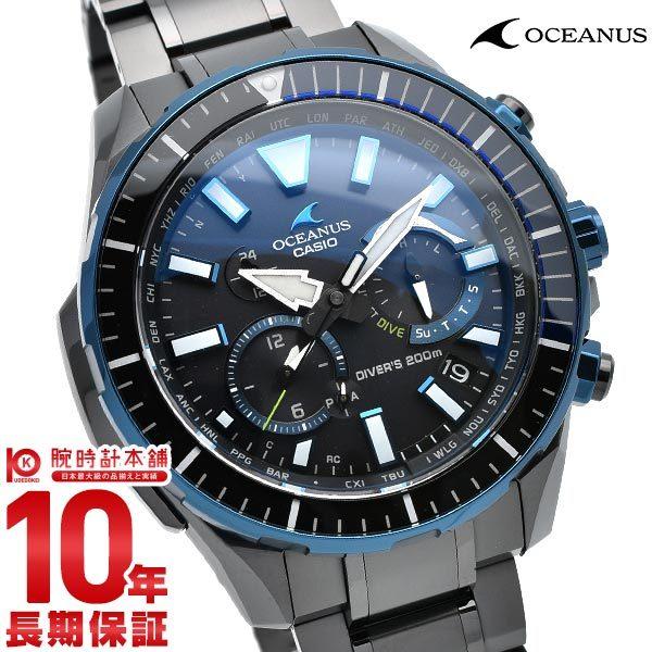 カシオ オシアナス カシャロ 時計 OCEANUS 腕時計 電波ソーラー チタン