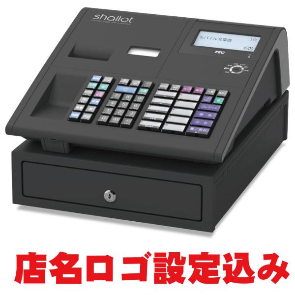 東芝テック レジスター MA-700-10 10部門タイプ ブラック 店名ロゴ設定込み