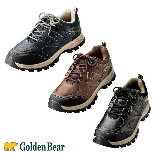 ゴールデンベア Golden Bear カジュアルシューズ ゆったり幅広3E 防水仕様 アウトドア調シューズ カジュアル靴 954140
