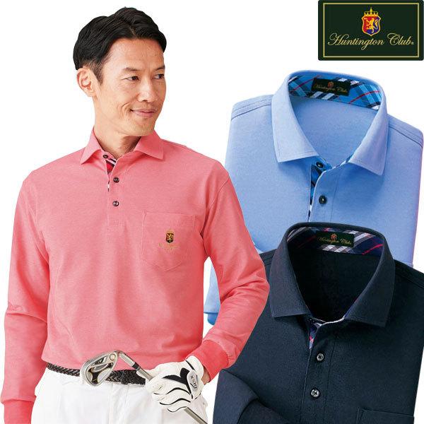 ハンティントン クラブ チェック柄使いデザインポロシャツ 同サイズ3色組 抗菌消臭 春夏秋 40代 50代 60代 1147こだわる通販ストア 通販 Paypayモール