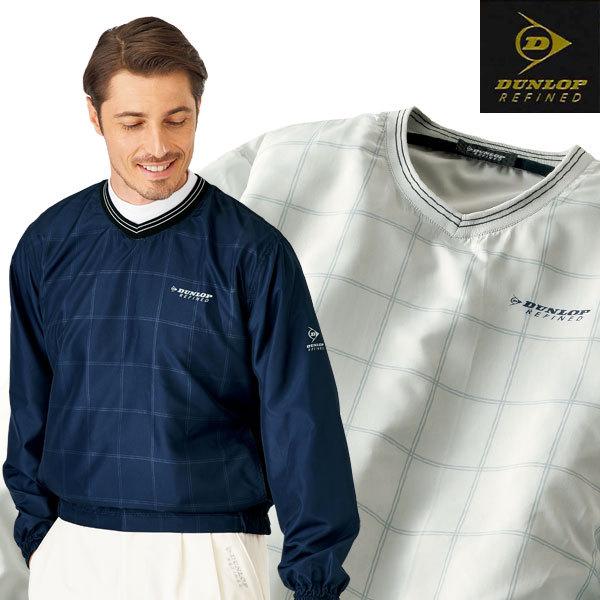 DUNLOP REFINED ファン付きウェア シルバー　LL ダンロップ・リファインド＞お洒落な迷彩柄ファン付ベスト