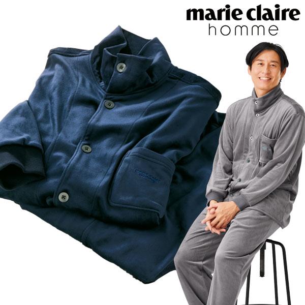 ルームウェア・パジャマ mari マリ・クレール ビス＞肌側綿100％ニットキルトパジャマ 通販