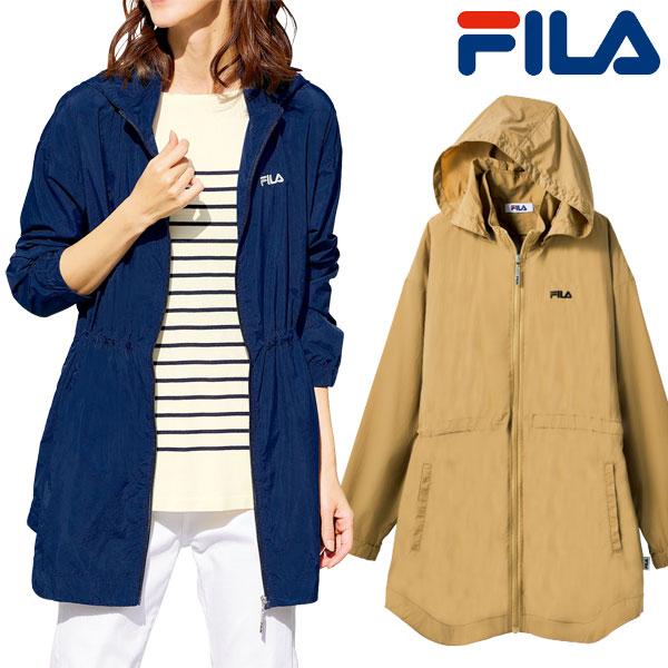 FILA（フィラ） 2WAYで着られるはっ水ブルゾン 撥水 UVカット