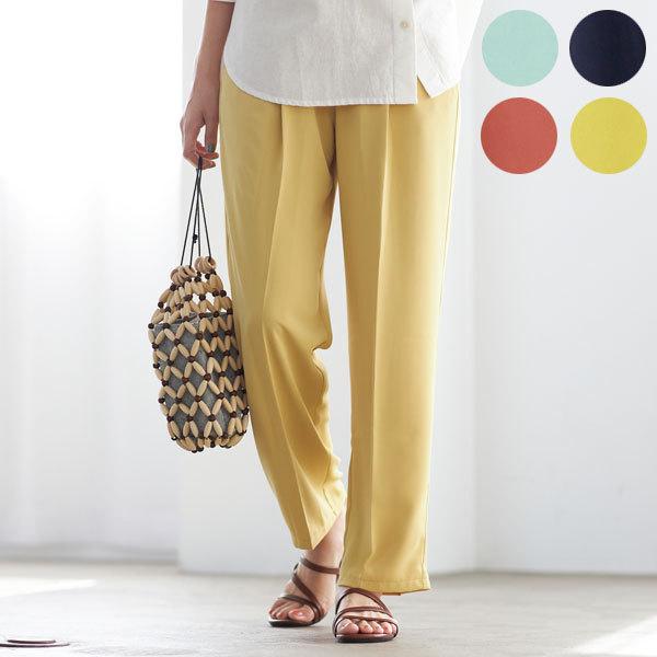 爆買い！】 ANAYI マットサテンプリーツガウチョパンツ asakusa.sub.jp