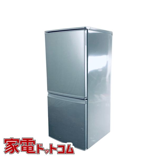 新生活！19440円 シャープ 2ドア 冷蔵庫 17年製 SJ-D14C シルバー