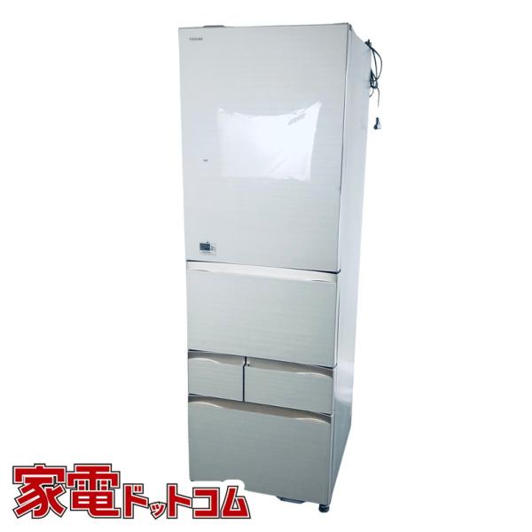 TOSHIBA（東芝） 冷蔵庫 中古 TOSHIBA GR-M470GW(ZC) 2018年製 5ドア