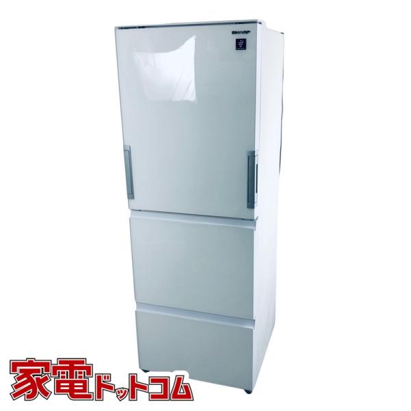 安心6か月保証付き】SHARP 3ドア冷蔵庫 SJ-GW35F-W 2020年製