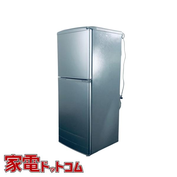【中古】 アクア AQUA 冷蔵庫 一人暮らし 2016年製 2ドア 140L シルバー 直冷式 右開き AQR-141E(S)