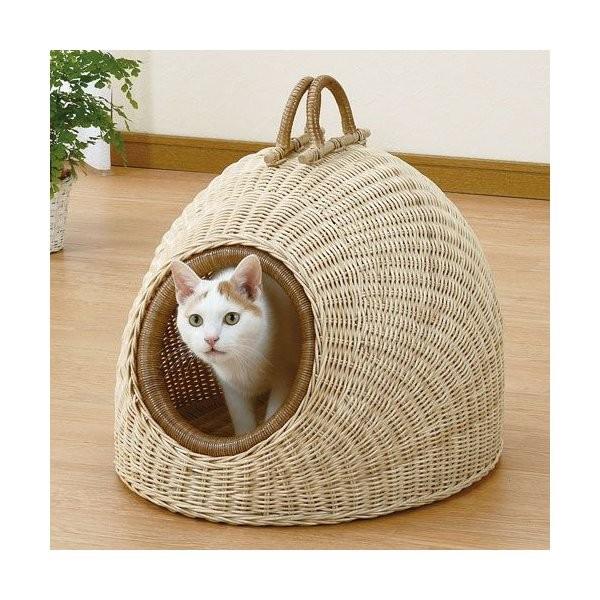 人気ブランドの新作 猫ちぐら つぐら 完全自然素材 手編み 猫用品 Slcp Lk
