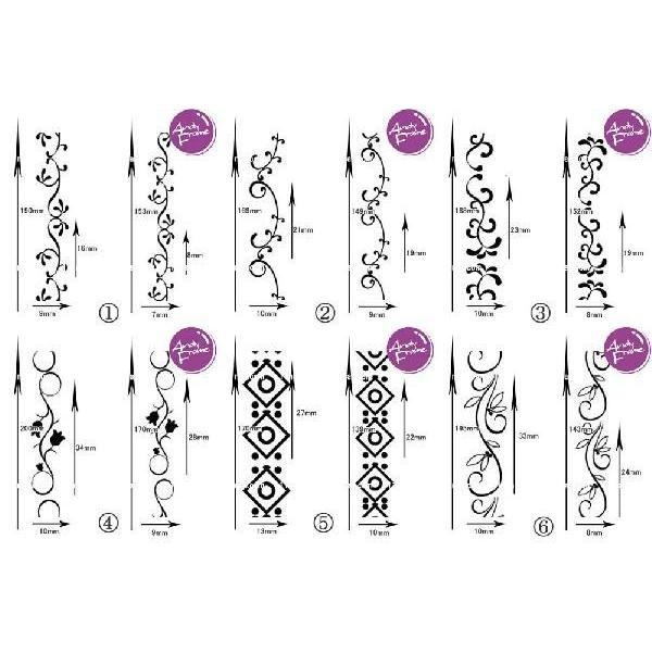 アンディフレームandy Frame エアブラシステンシルシートline ライン ネイル タトゥ デコに Buyee Buyee Japanese Proxy Service Buy From Japan Bot Online