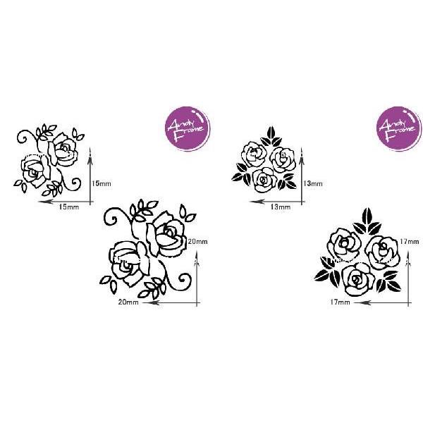アンディフレームandy Frame エアブラシステンシルシートmini バラローズ ネイル タトゥ デコに Buyee 日本代购平台 产品购物网站大全 Buyee一站式代购 Bot Online