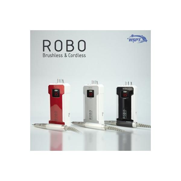 wspt ROBO ネイルマシーン ネイルマシン ROBO ロボ 充電式 ブラシレス 液晶表示 35000rpm