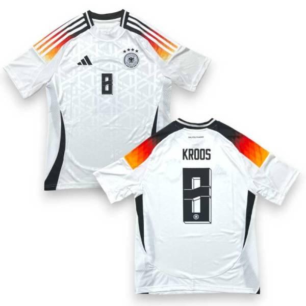 adidas KROOS 8 UEFA EURO 2024 レプリカユニフォーム adidas Germany Home Kroos 8 Jersey 2024-2025 (Official Printing)