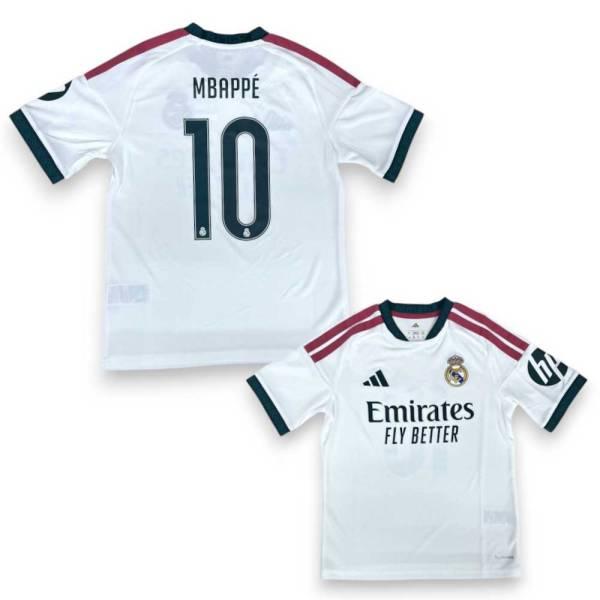 アディダス レアル・マドリード 2026/27 ジュニア ホーム ユニフォーム #10 エムバペ LE212MBAP ( サッカー レアルマドリード 公式 )