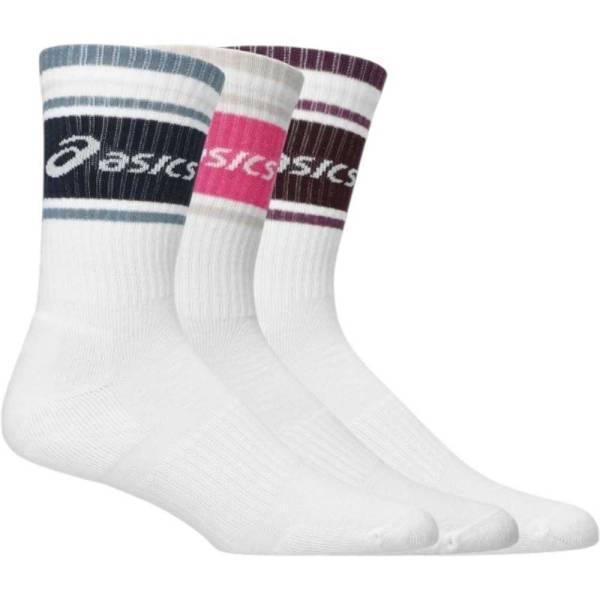 アシックス ロゴ クルーソックス 3足セット 3033C295 ( asics マルチスポーツ 靴下 アクセサリー ユニセックス )