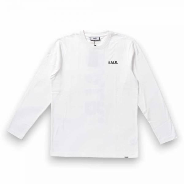 ボーラー BALR. OLAF ストレートロゴ ロングスリーブ Tシャツ 