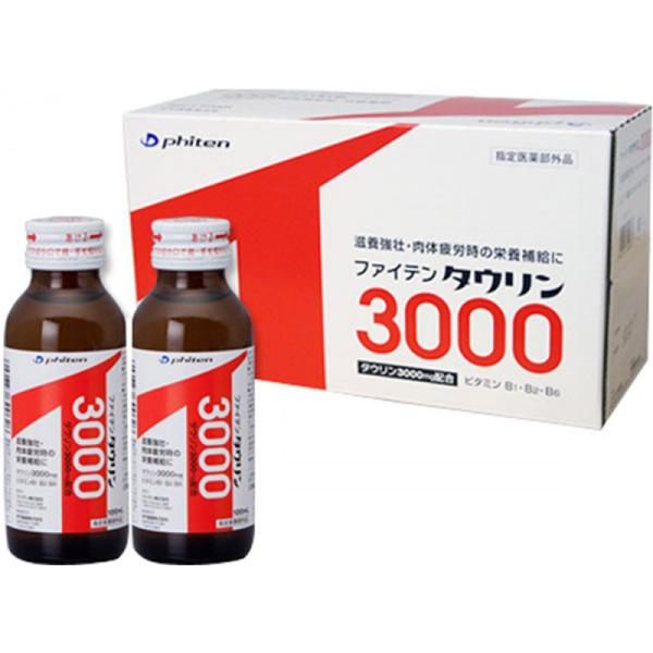 ファイテン phiten タウリン3000 10本入り EG570010