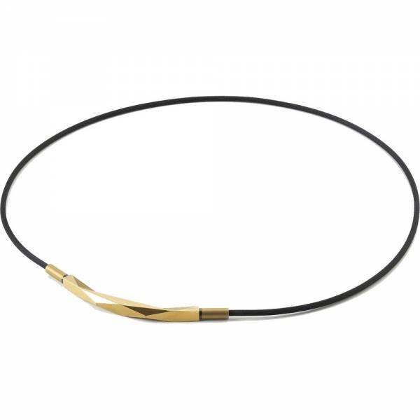 Phiten ファイテン RAKUWAネックレス ダイヤモンドカット ゴールド