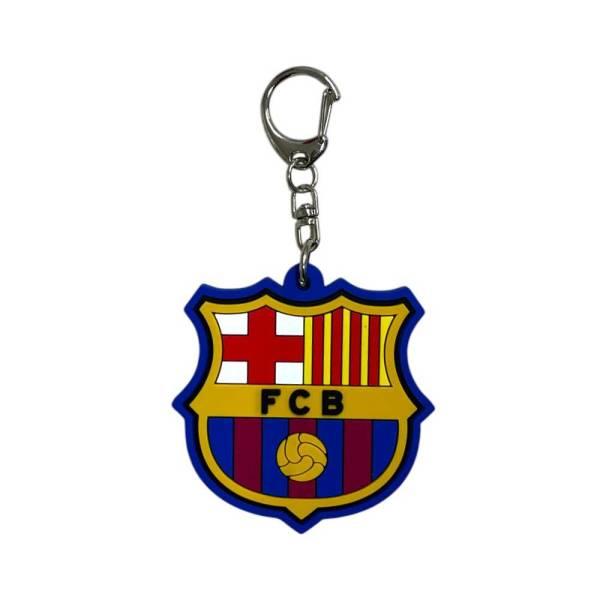 FCバルセロナ ラバーキーリング BCN88835 ( サッカー フットサル 海外チーム 公式グッズ ファングッズ キーホルダー バルセロナ )