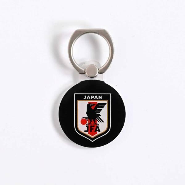 JFA サッカー日本代表 スマホリング エンブレム (BLACK) CMR0002JF