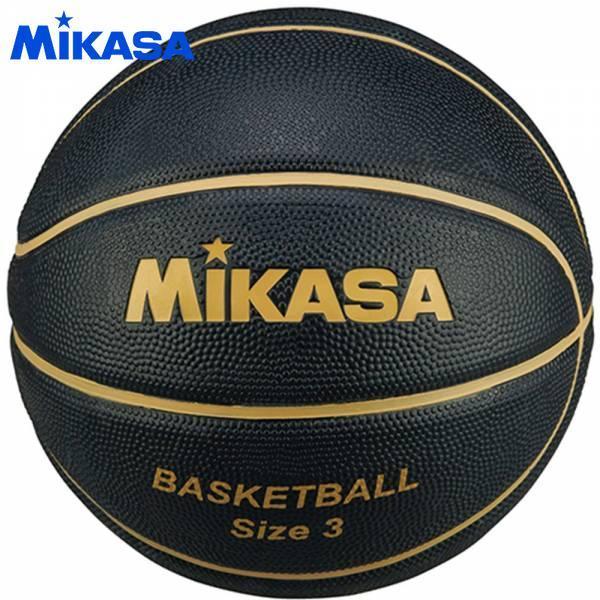 MIKASA（スポーツ） ミカサ バスケットボール 3号 黒/金